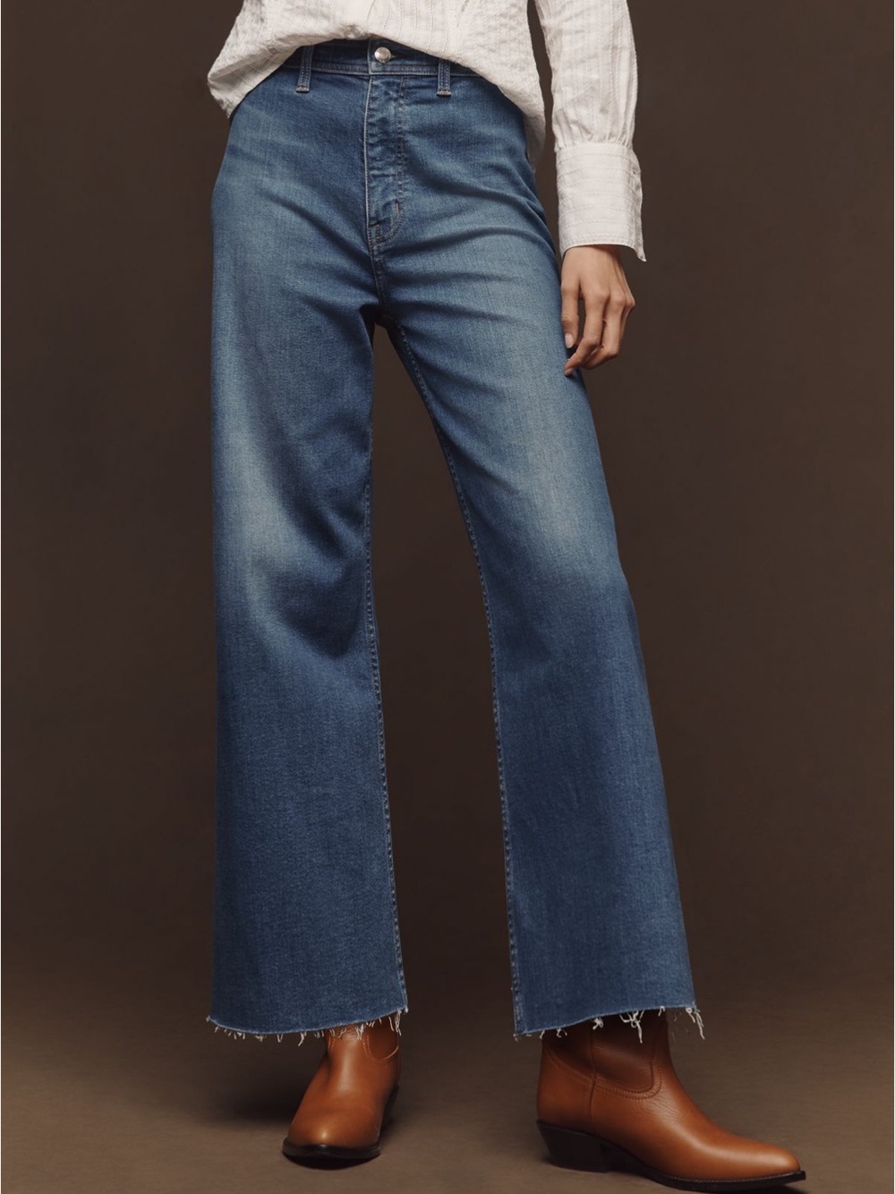 Pistola Penny High-Rise Wide-Leg Jeans.  NWT SZ 24P